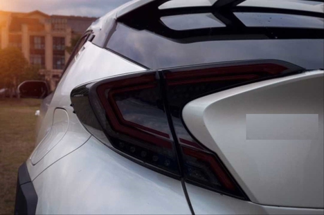 TOYOTA C-HR IÇIN UYUMLU LED STOP - SMOKE (2016-2019) (MAKYAJSIZ KASA IÇIN)